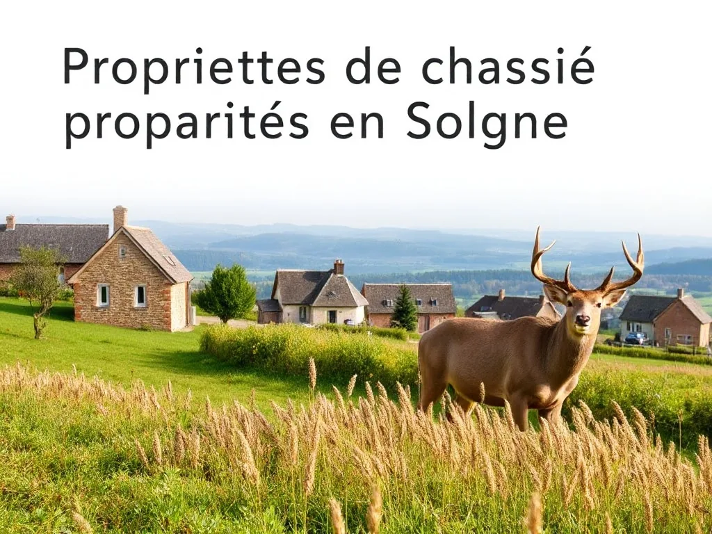 Propriétés de chasse en Sologne : lire le territoire avant le prix
